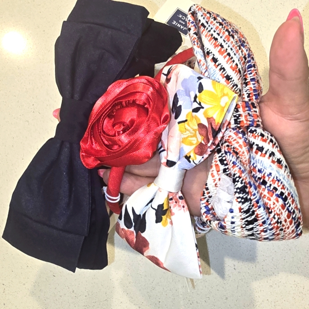Girl's Janie and jack Headbands NWT